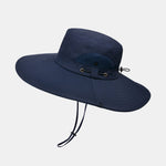 Large Brim Outdoor Mountaineering Sun Protection Breathable Quick-drying Bucket Hat