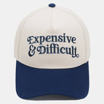 Expensive & Difficult Embroidery Baseball Cap