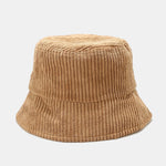 Casual Retro Corduroy Fisherman Hat