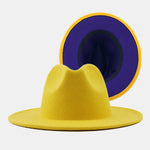 Wide Brim Panama Felt Hat