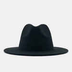 Wide Brim Panama Felt Hat