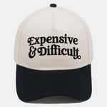 Expensive & Difficult Embroidery Baseball Cap