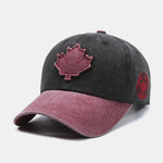 Vintage Maple Leaf Patch Baseball Cap