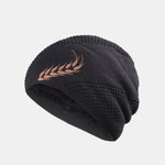 Double-Layer Thick Winter Knit Beanie Hat Skull Cap For Men And Women