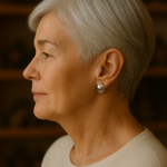 Challenging Black Pearl Earrings