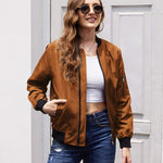 Zip Up Bomber Jacket - Zeagoo (Us Only)