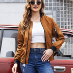 Zip Up Bomber Jacket - Zeagoo (Us Only)