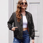 Zip Up Bomber Jacket - Zeagoo (Us Only)