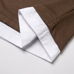 Relax Fit 2 In 1 Notched Collar Textured T-Shirt