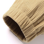 Relax Fit Quarter-Zip Corduroy Hoodie