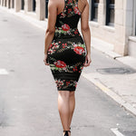 Zeagoo Sexy Ruched Bodycon Dress for Women, Midi Stretchy Sleeveless Tank Top Casual Party Club Dresses S-3XL (Us Only)