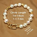 Elegant Baroque Pearls Bracelet