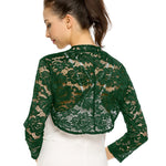 Zeagoo Women's Bolero Shrugs Crochet Lace Open Cardigan