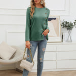 Zeagoo Women's Fashion Long Sleeve Blouse
