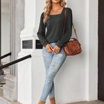 Zeagoo Tunic Tops Long Sleeve Shirts