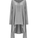 Zeagoo Women Pullover Hoodies Sweatshirt Long Sleeve High Low Sweater Oversize Top with Pocket (Us Only)