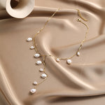 Pearl Magic Waterfall Necklace