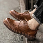 Brayden Leather Lace-Up Shoes