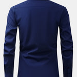 3 Pieces Long Sleeve Button Up Dress Shirt