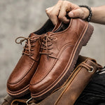 Brayden Leather Lace-Up Shoes