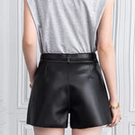 Savoy Pocket Leather Shorts
