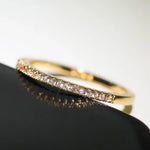 Elyse Minimalist Zirconia Ring
