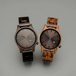 Elias Walnut Wood Quartz Watch