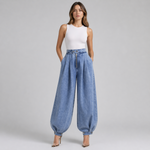 High Waist Balloon Jeans