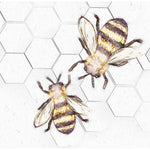 Adjustable 18K Gold Plated Honeycomb Ring