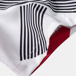 Color Block Geometry Print Button Up Shirt & Swim Shorts