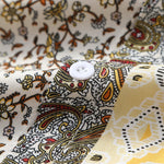 Paisley Floral Print Button Up Shirt