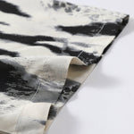 Brushstroke Print Button Up Shirt
