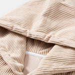 3 Pieces Corduroy Hoodie With Kangaroo Pocket