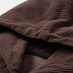 3 Pieces Corduroy Hoodie With Kangaroo Pocket