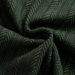 Textured Zipper Polo