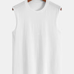 Solid Color Cotton Tank Top
