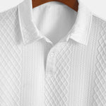 Geometric Diamond Jacquard Polo & Shorts