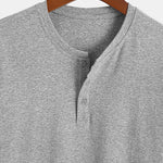 3 Pieces Cotton Henley T-Shirts