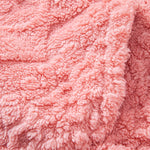 Geometry Jacquard Teddy Hoodie