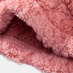 Geometry Jacquard Teddy Hoodie
