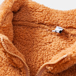 Quarter Zip Teddy Sweatshirt