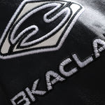 Black Air Leather Racing Jacket