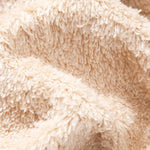 Mountain Print Teddy Fleece Lined Turtle Neck Sweatshirt