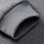 Mountain Print Teddy Fleece Lined Turtle Neck Sweatshirt