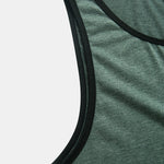 Tank Top With Wave Pattern Pocket