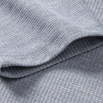 2 In 1 Henley Collar Waffle T-Shirt