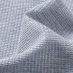 2 In 1 Henley Collar Waffle T-Shirt