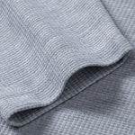 2 In 1 Button V-Neck Waffle T-Shirt With Pocket