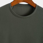 Solid Textured T-Shirt