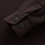 Teddy Lined Long Sleeve Corduroy Shirt